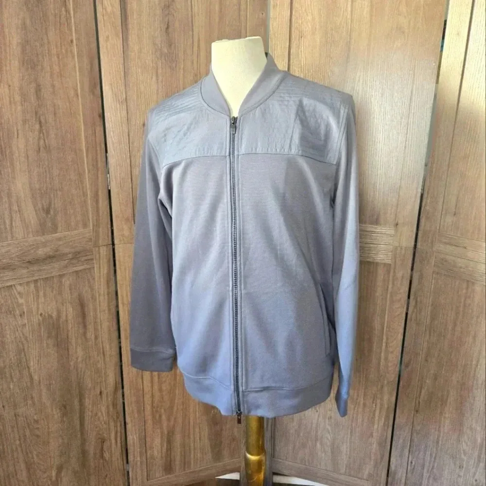DKNY mens  zip sport coat new